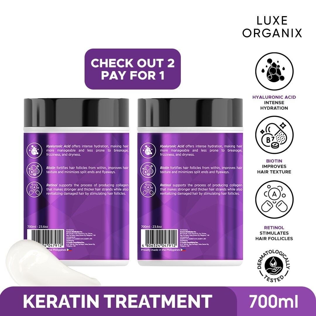 KERA LUXE Salon Perfection Kerabond Collagen Daily Keratin Treatment Damage Repair 700ml