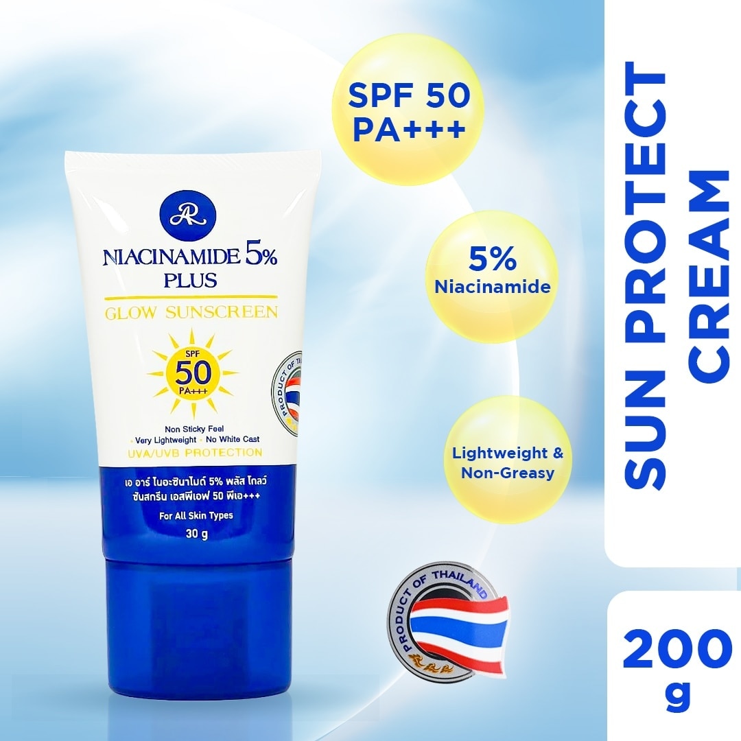 AR Niacinamide 5% Plus Glow Sunscreen SPF 50 30g