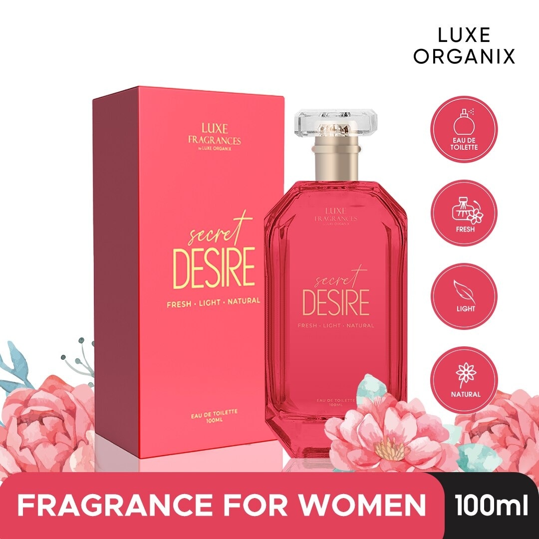 LUXE ORGANIX Fragrances Secret Desire EDT 100ml