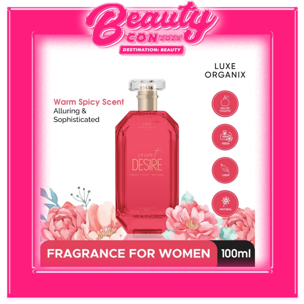 LUXE ORGANIX Fragrances Secret Desire EDT 100ml