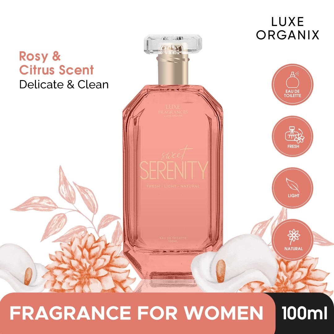 LUXE ORGANIX Fragrances Sweet Serenity EDT 100ml