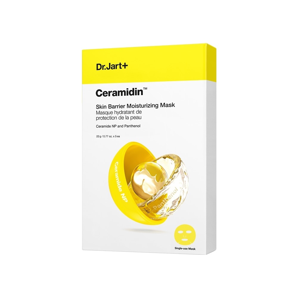 DR JART Ceramidin Skin Barrier Moisturizing Mask 22g 5s