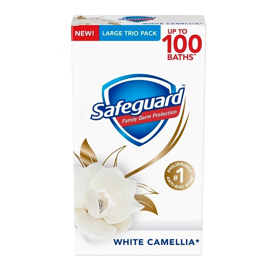 SAFEGUARD Bar White Camellia 115g 3s