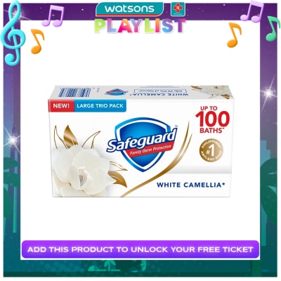 SAFEGUARD SAFEGUARD Bar White Camellia 115g 3s