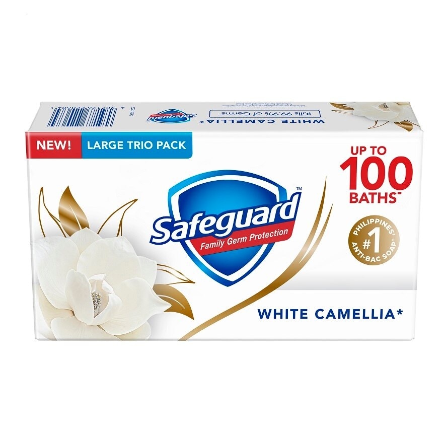 SAFEGUARD Bar White Camellia 115g 3s