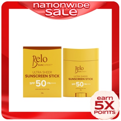 BELO BELO Sunexpert Ultra Sheer Sunscreen Stick 23g