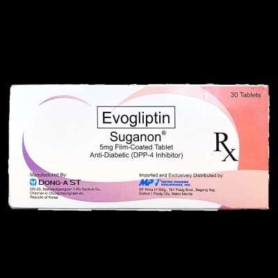 SUGANON SUGANON 5mg Film Coated Tablet Sold Per Piece [PRESCRIPTION REQUIRED]