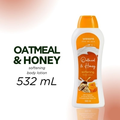 WATSONS Watsons Oatmeal & Honey Softening Body Lotion 532Ml