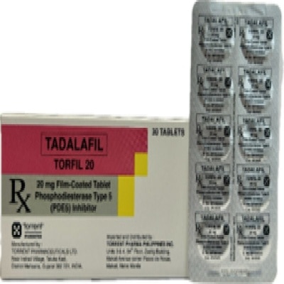 TORFIL TORFIL Tadalafil Tablet Sold Per Piece 20mg