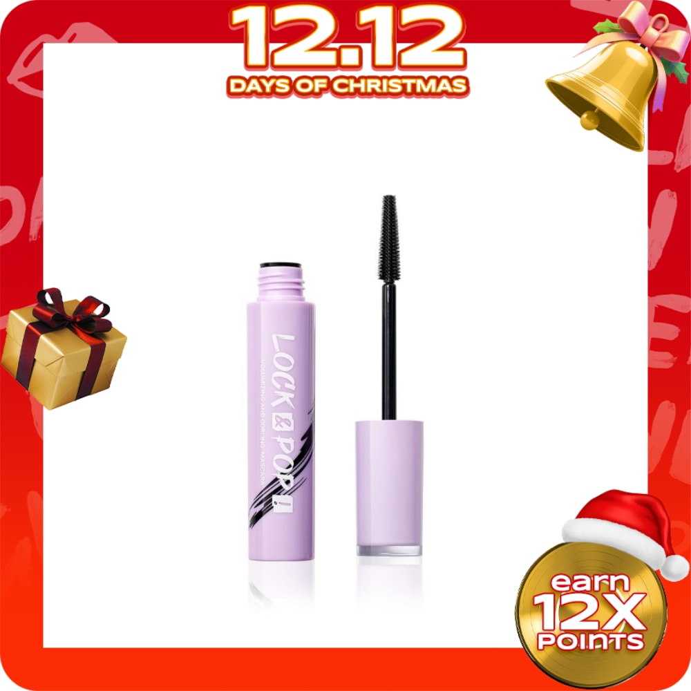 DAZZLE ME LOCK & POP! VOLUMIZING AND CURLING MASCARA - 9G