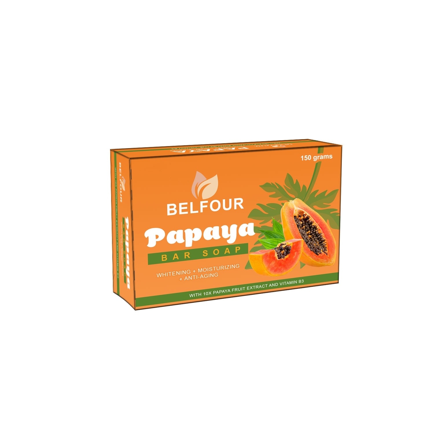 BELFOUR Papaya Bar Soap 150g