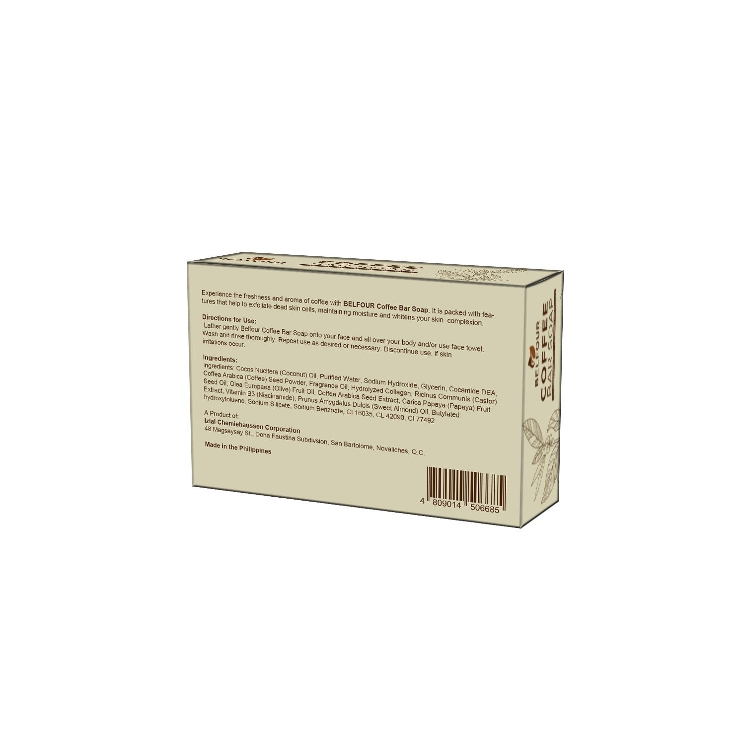 BELFOUR Coffee Bar Soap 150g