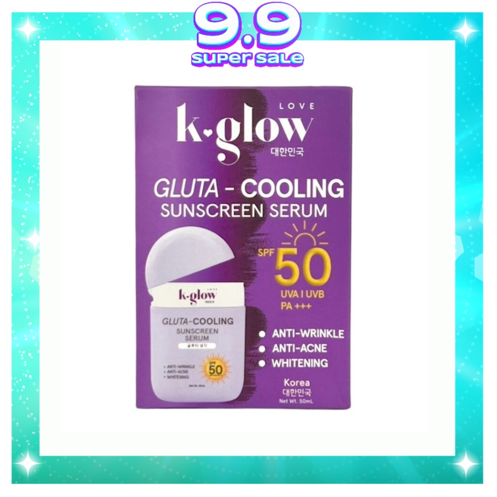 K GLOW Gluta Cooling Sunscreen Serum 50ml