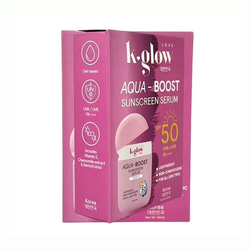 K GLOW Aqua-Boost Sunscreen Serum 50ml