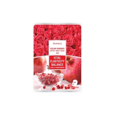 DEOPROCE DEOPROCE Color Synergy Effect Sheet Mask Red 20g