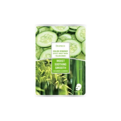 DEOPROCE DEOPROCE Color Synergy Effect Sheet Nask Yellow Green 20g