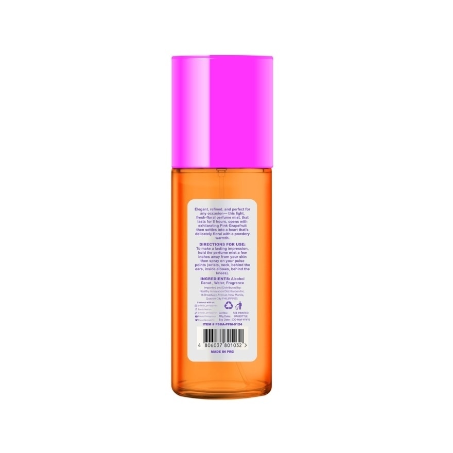 FRESH Scentlab Bright Amethyst Premium Fragrance Mist 100ml