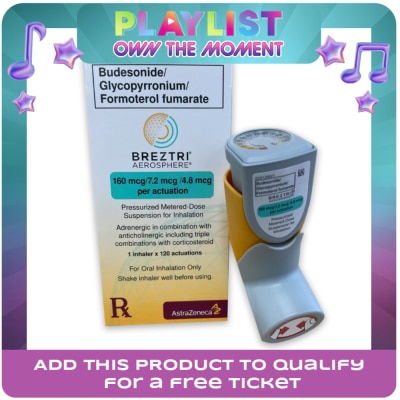 BREZTRI - BREZTRI Aerosphere 160/7.2/4.8Mcgpmdi 1s [PRESCRIPTION REQUIRED]