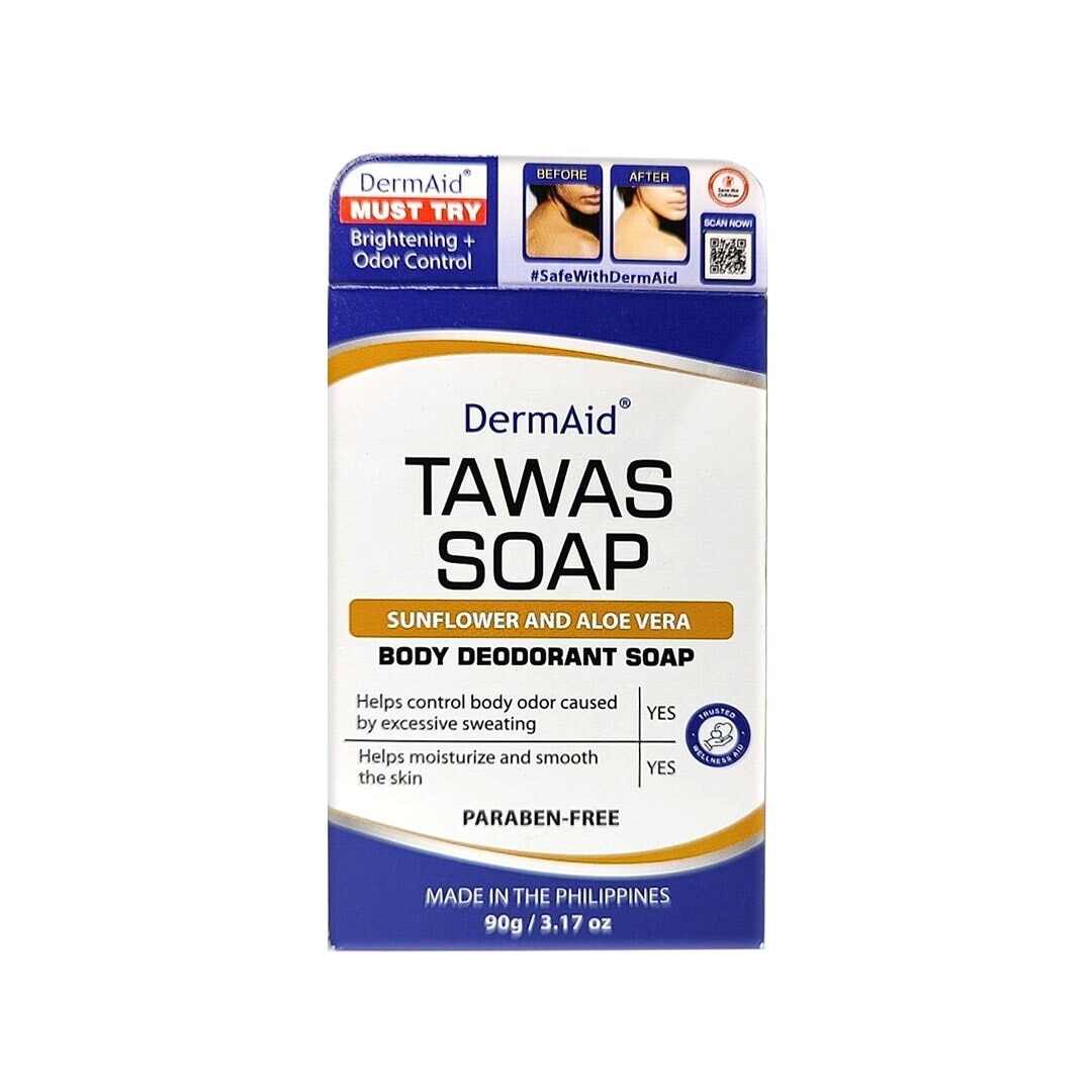 DERMAID Tawas Soap Sunflower And Aloe Vera 90g