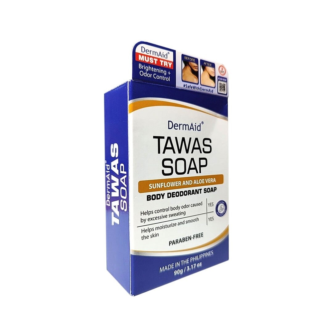 DERMAID Tawas Soap Sunflower And Aloe Vera 90g