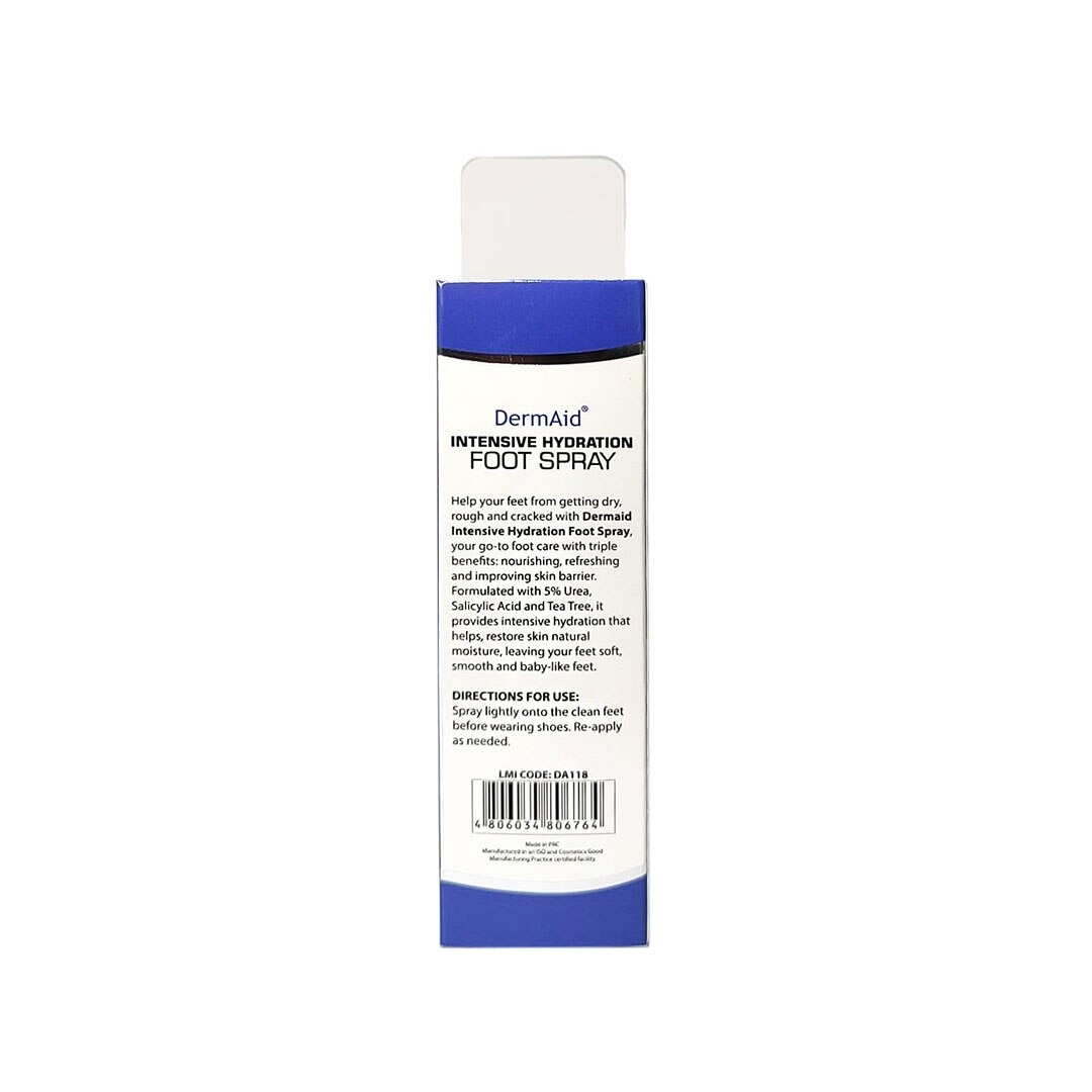 DERMAID Foot Spray 60ml Salicylic Acid And Tea Tree