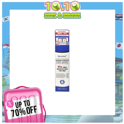 DERMAID DERMAID Foot Spray 60ml Salicylic Acid And Tea Tree