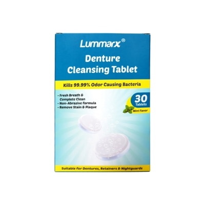 LUMMARX LUMMARX Denture Cleansing Tablet 30s