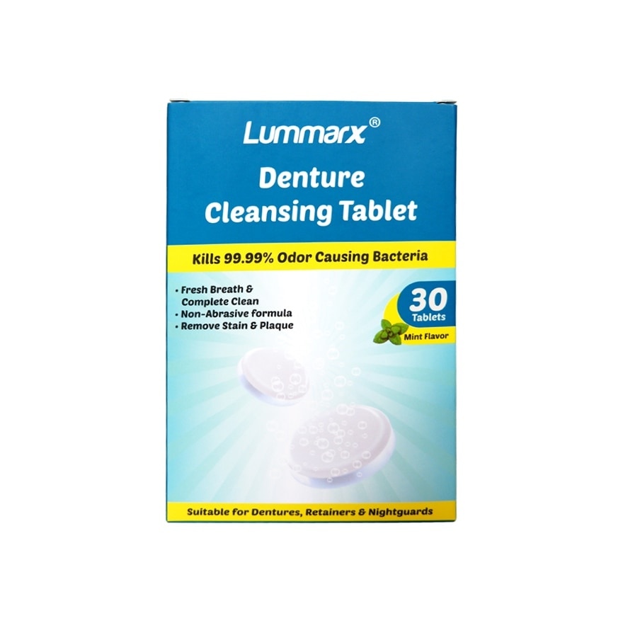 LUMMARX Denture Cleansing Tablet 30s