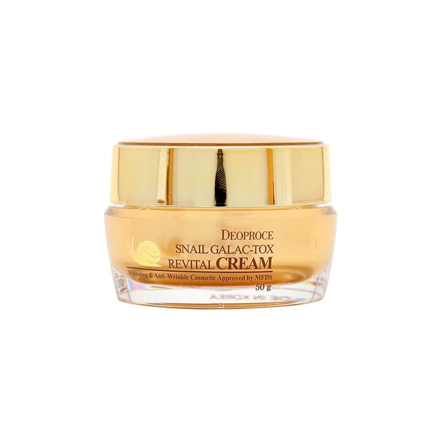 DEOPROCE Snail Galac Tox Revital Cream 50g