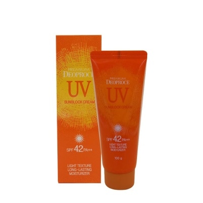 DEOPROCE DEOPROCE UV Sunblock Cream SPF42 PA++ 100g