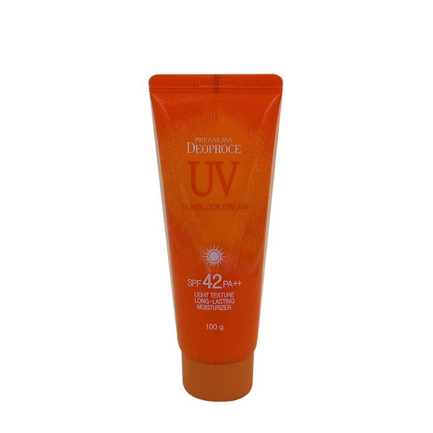 DEOPROCE UV Sunblock Cream SPF42 PA++ 100g