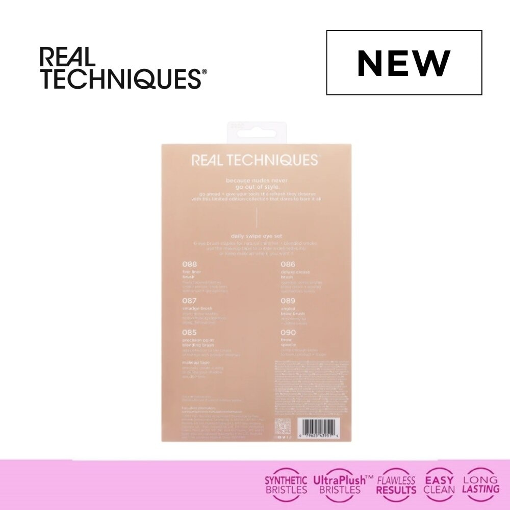 "REAL TECHNIQUES New Nudes Daily Swipe Eye Set