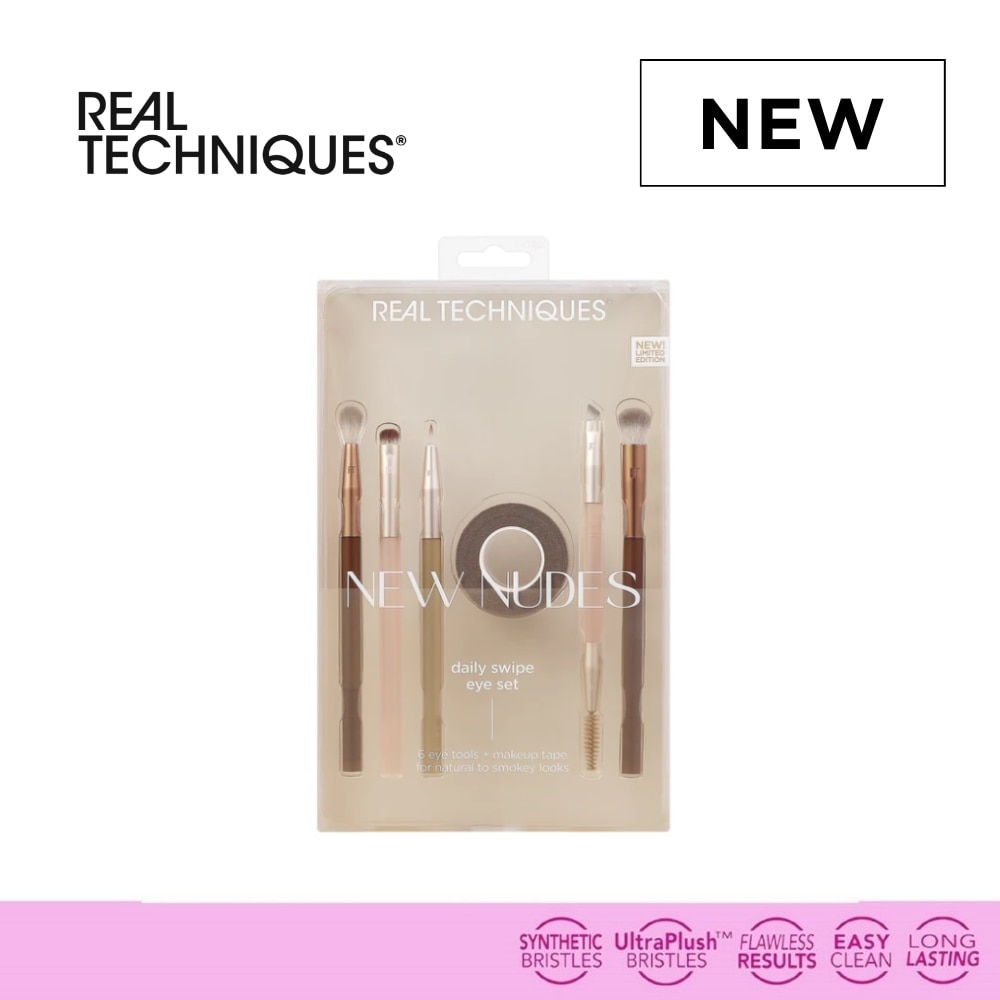 "REAL TECHNIQUES New Nudes Daily Swipe Eye Set