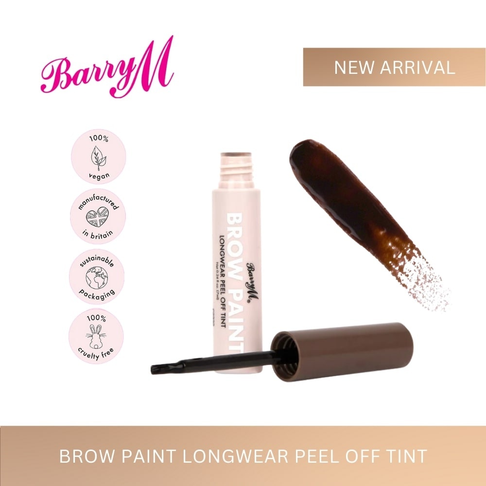 BARRY M Brow Paint Longwear Off Tint Black