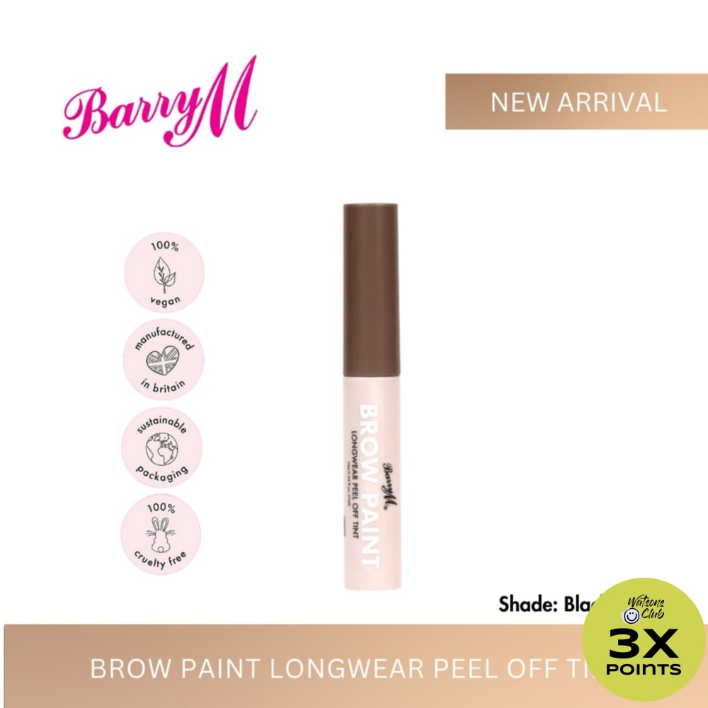 BARRY M Brow Paint Longwear Off Tint Black