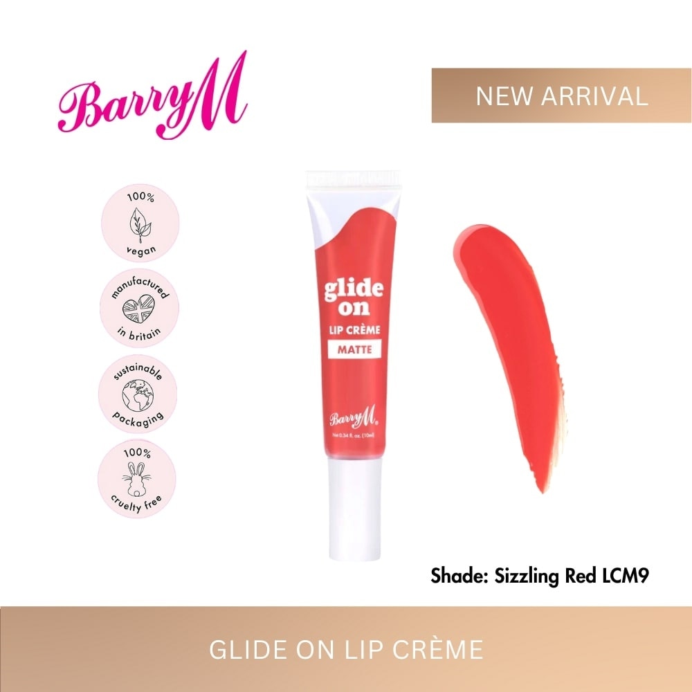 "BARRY M GOL Creme Sizzling Red 63169