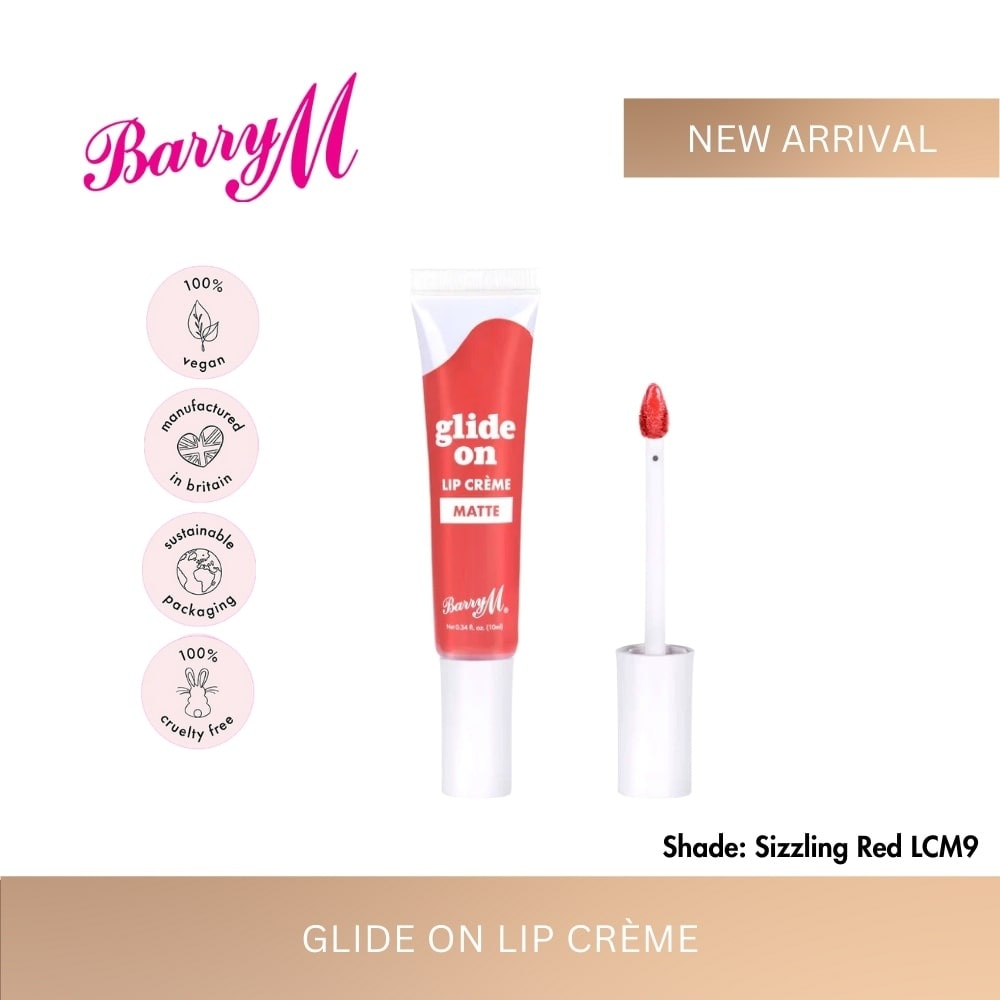 "BARRY M GOL Creme Sizzling Red 63169