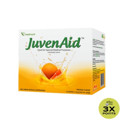 JUVEN AID JUVEN AID Powdered Drink Orange Flavor 24g 1 Sachet
