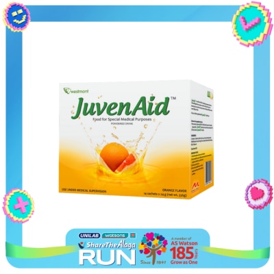 JUVEN AID JUVEN AID Powdered Drink Orange Flavor 24g 1 Sachet