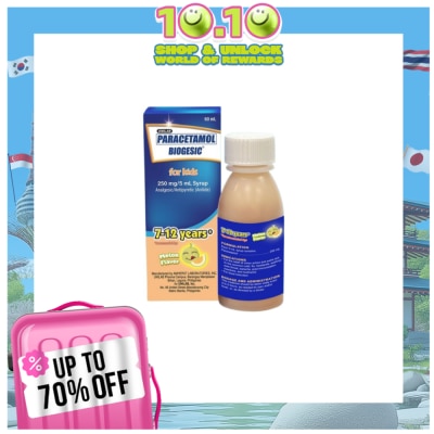 BIOGESIC BIOGESIC MLN 250mg Syrup 1 Bottle 60ml