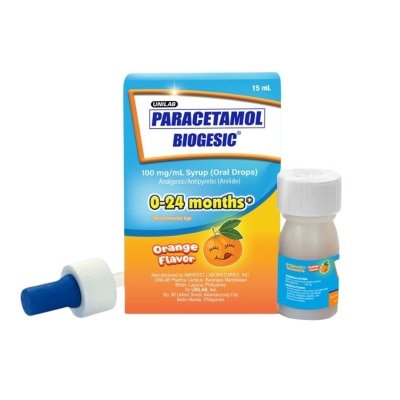 BIOGESIC BIOGESIC ORG 100mg Drops 1 Bottle 15ml