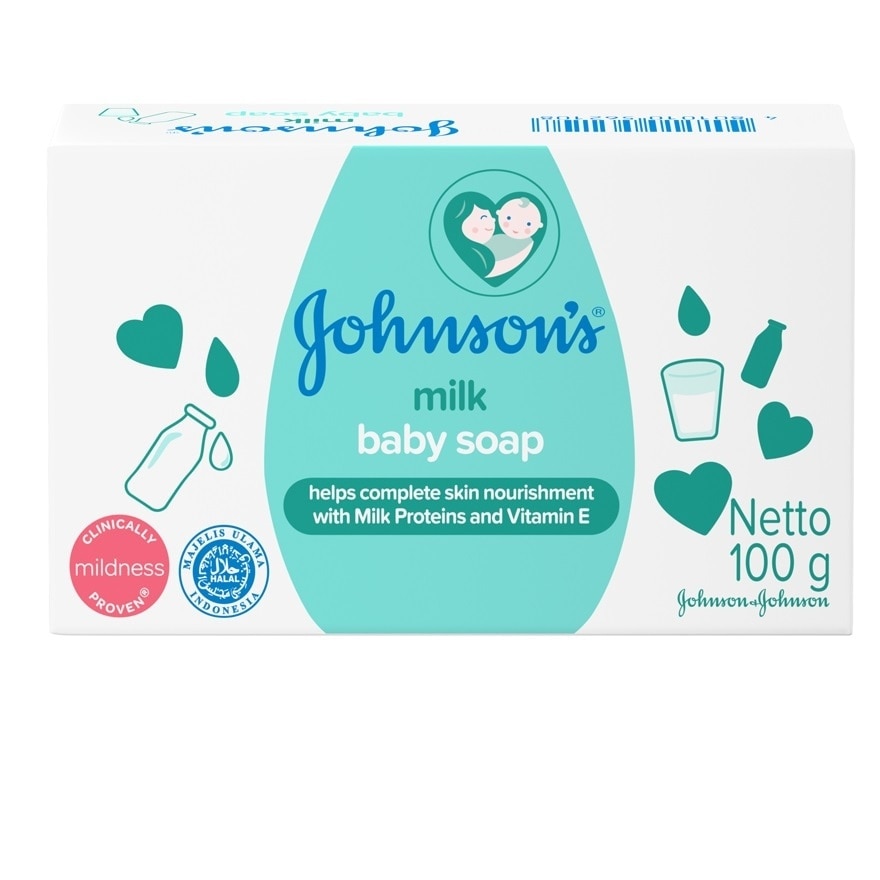 JOHNSONS BABY Milk Baby Soap 75g