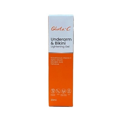 GLUTA C, GLUTA C Underarm And Bikini Lightening Gel20Ml