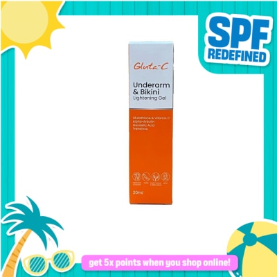GLUTA C - GLUTA C Underarm And Bikini Lightening Gel20Ml