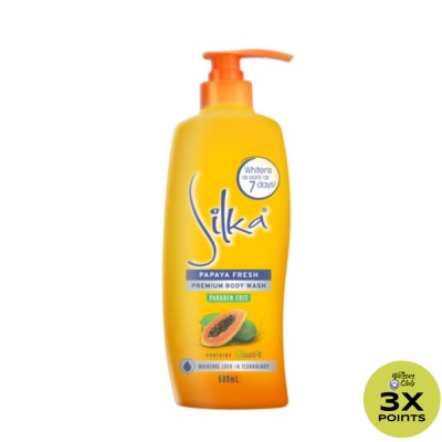 SILKA SILKA Papaya Fresh Body Wash 500ml