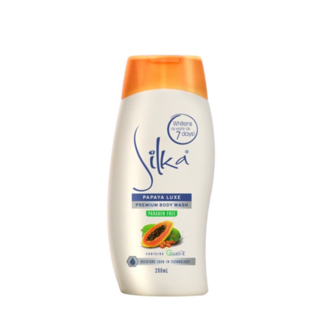 SILKA Papaya Luxe Body Wash 200ml