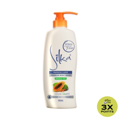 SILKA SILKA Papaya Luxe Body Wash 500ml