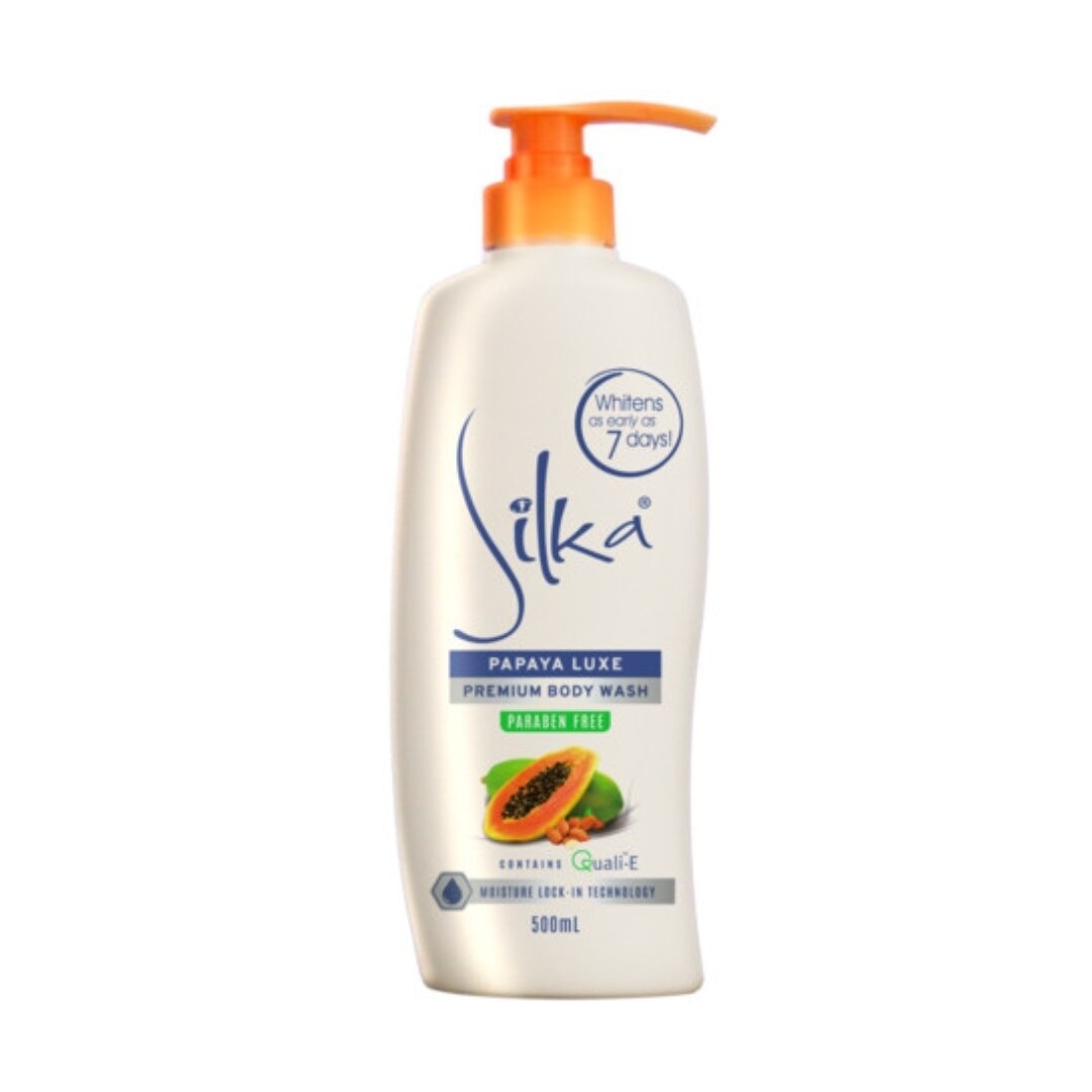 SILKA Papaya Luxe Body Wash 500ml