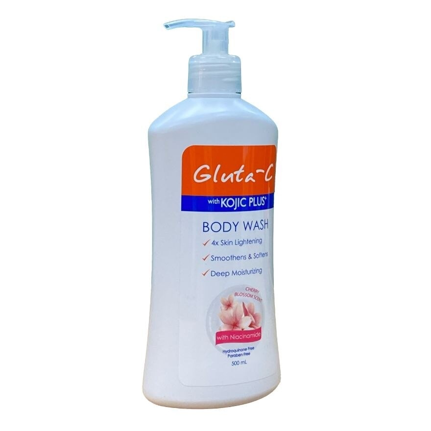 GLUTA C Kojic Plus+ Body Wash With Cherry Blossom Scent 500ml