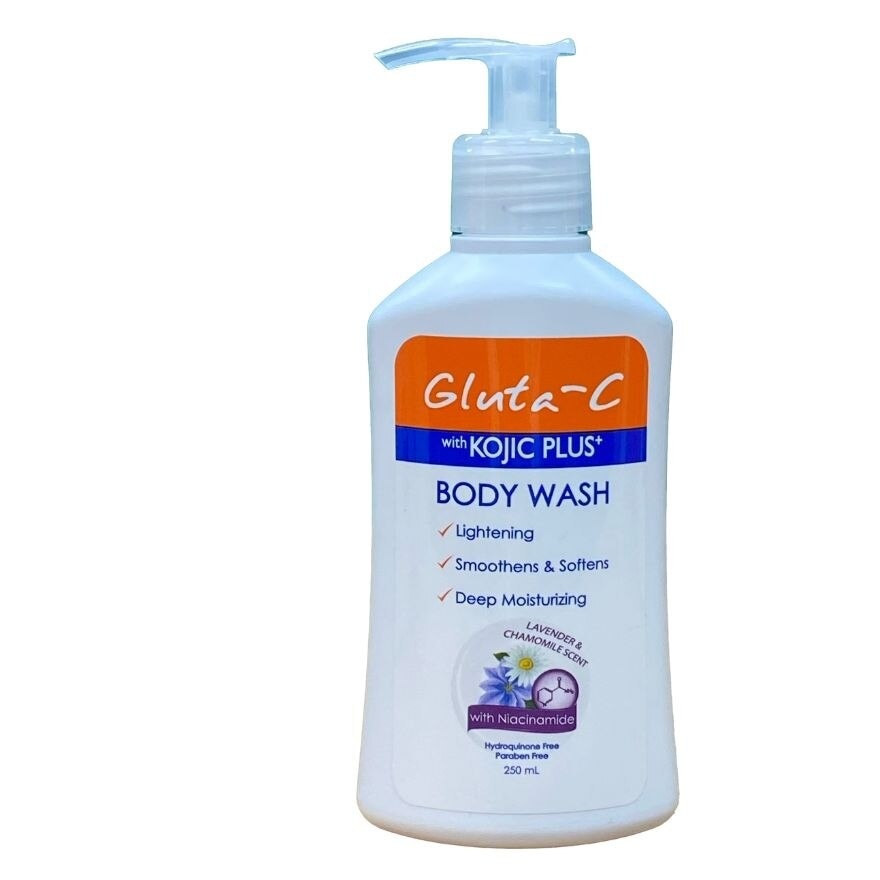 GLUTA C Kojic Plus+ Body Wash With Lavender Scent 250ml